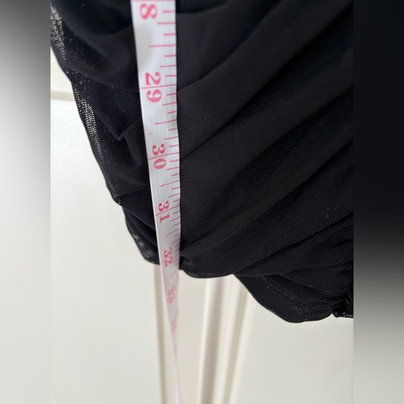 Micheal Costello x REVOLVE Franky Mini Dress in Black Size Medium - Picture 6 of 7